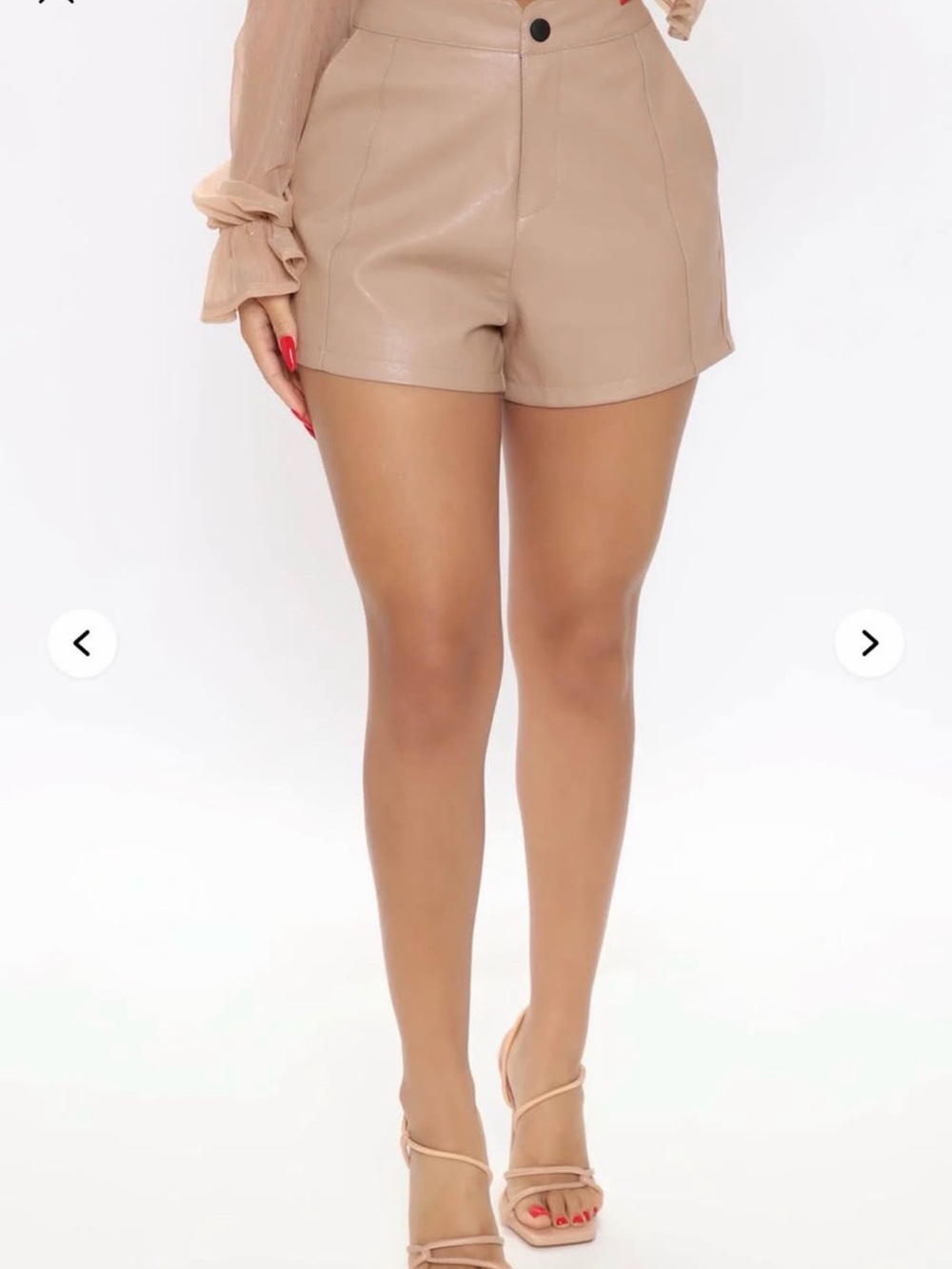 Fashion Nova Shorts - Nude